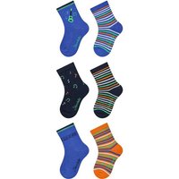 STERNTALER Socken 6er-Pack Gitarre, Größe 30 in Blau