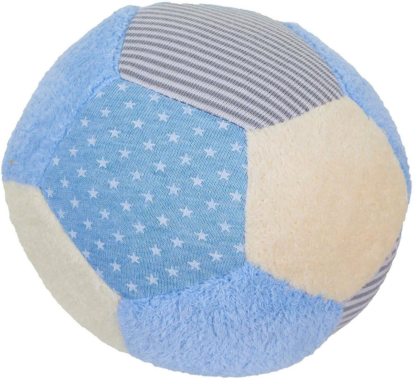 Sterntaler® Softball Stoff, blau/beige, für Babys – Bild 2 von 3
