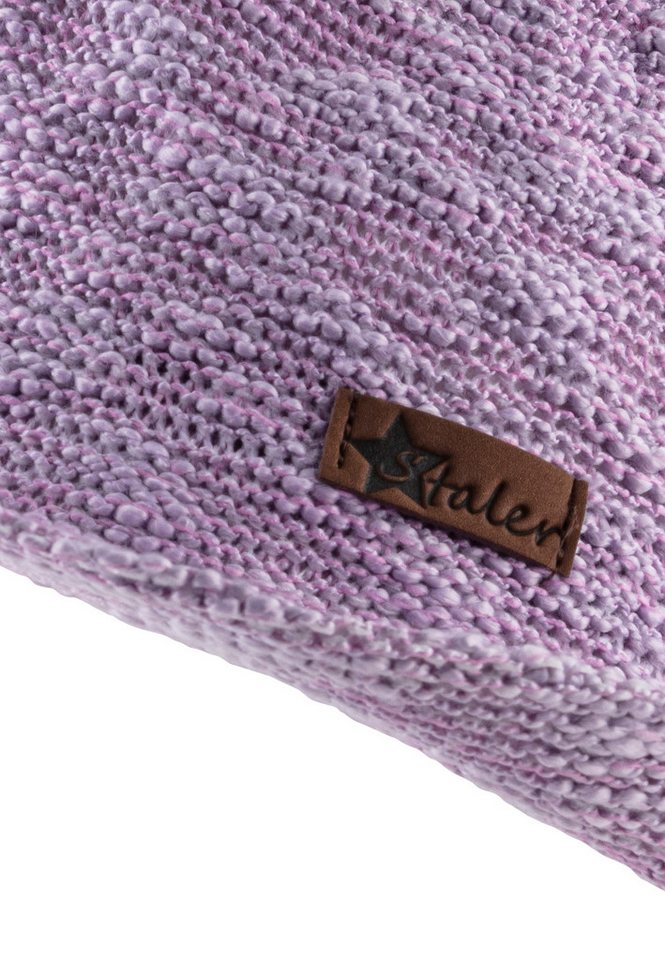 Sterntaler® Sonnenhut Strohhut meliert (1-St., Sommerhut bedruckt mit UV-Schutz idealer Schutz für den Sommer) Kinderhut aus meliertem Baumwollgarn mit UV-Schut – Bild 5 von 5