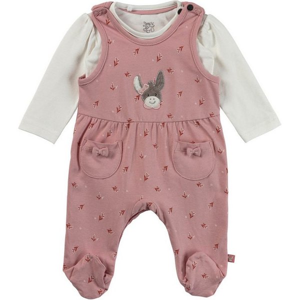 Sterntaler® Strampler Strampler-Set Jersey Blümchen (2-tlg., Set)