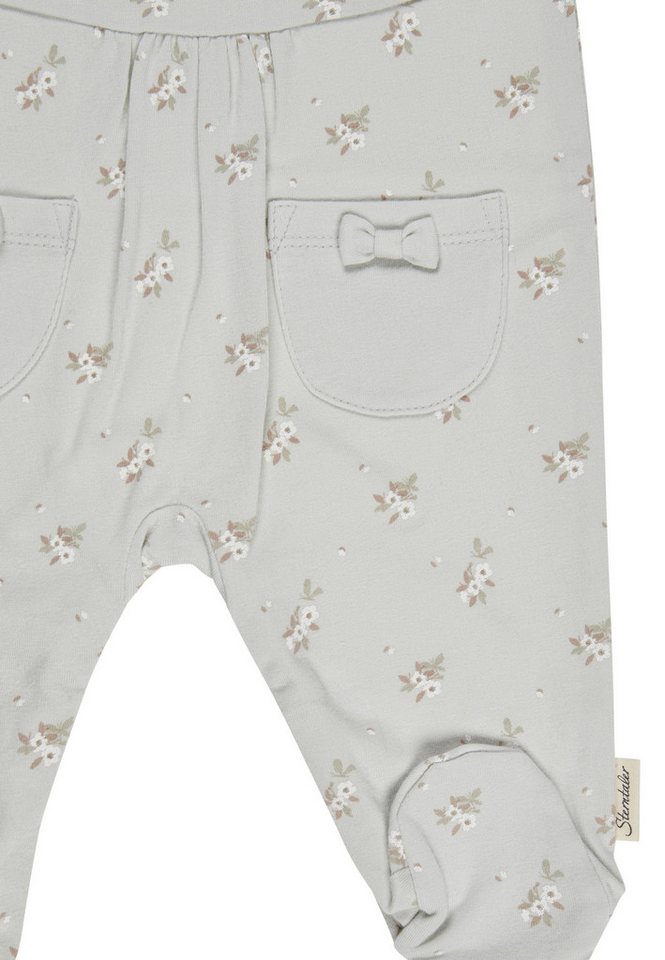Sterntaler® Strampler Strampler-Set Jersey Blumen (2-tlg., Set) – Bild 5 von 5