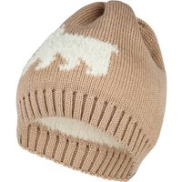 STERNTALER Strickmütze Eisbär, Größe 53 in Beige