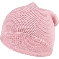 STERNTALER Strickmütze Rollrand, Größe 57 in Pink