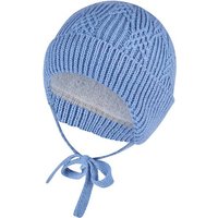STERNTALER Strickmütze Struktur, Größe 39 in Blau