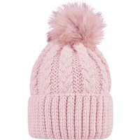 STERNTALER Strickmütze Zopfmuster, Größe 55 in Pink