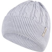 STERNTALER Strickmütze Zopfmuster, Größe 51 in Silber