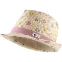 STERNTALER Strohhut Blumen, Größe 45 in Beige