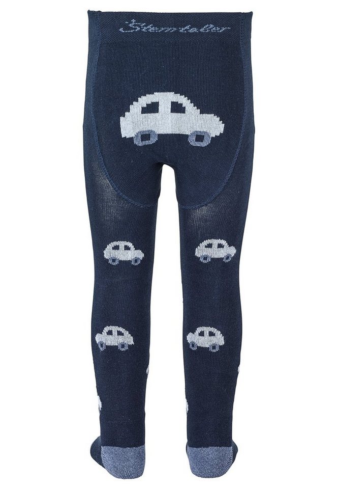 Sterntaler® Strumpfhose Krabbelstrumpfhose Auto (1 St) Krabbelstrumpfhose mit Anti-Rutsch-Noppen und Komfortbund – Bild 2 von 5