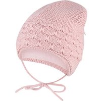 STERNTALER Zipfelmütze Struktur, Größe 49 in Pink