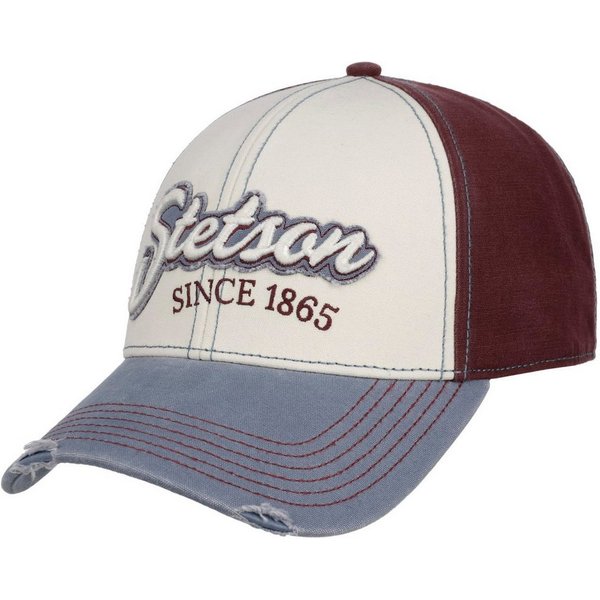 Stetson Baseball Cap (1-St) Basecap Metallschnalle