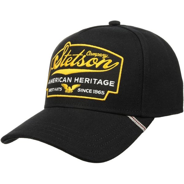 Stetson Baseball Cap (1-St) Basecap Metallschnalle
