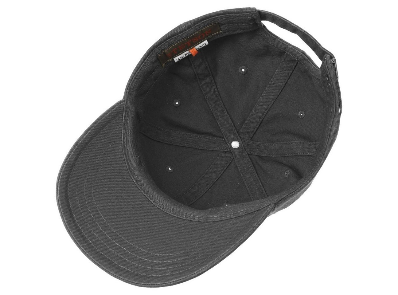 Stetson Baseball Cap (1-St) Basecap Metallschnalle – Bild 3 von 5