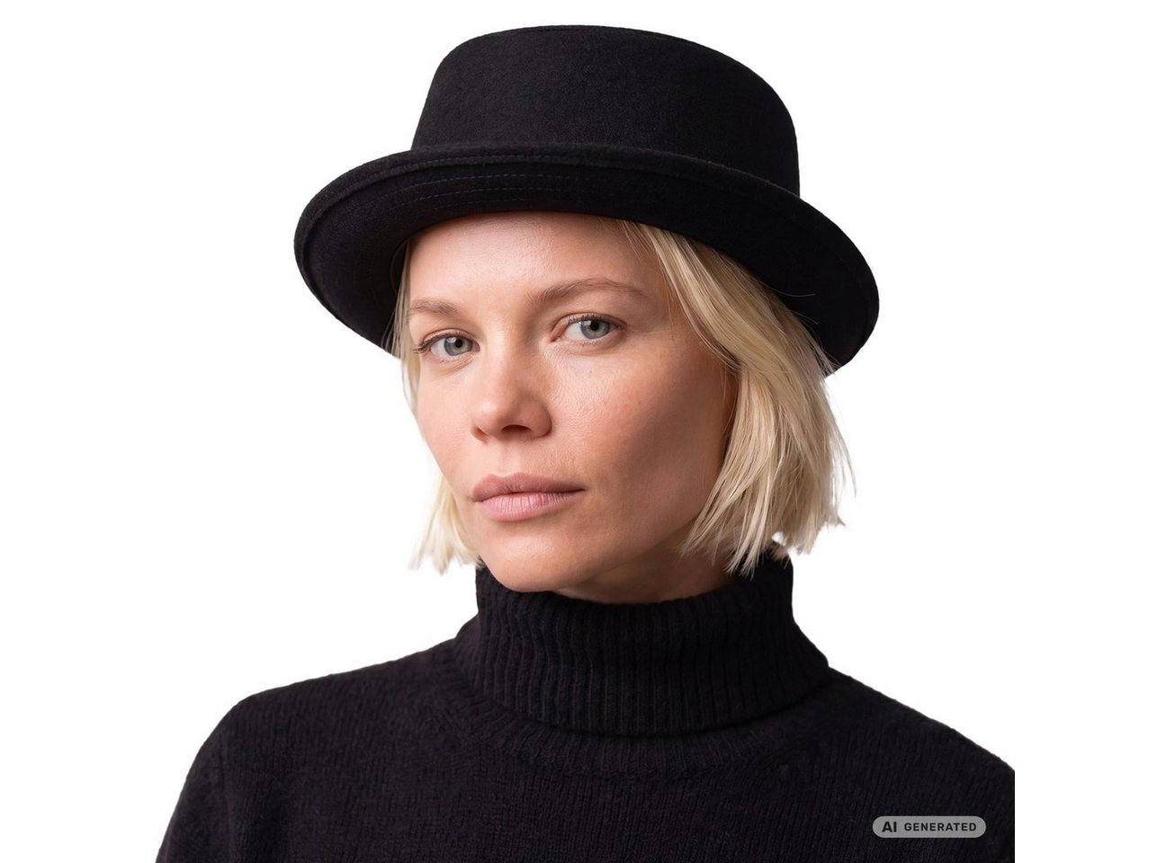 Stetson Fedora (1-St) Wollfilzhut mit Futter, Made in Italy – Bild 5 von 5