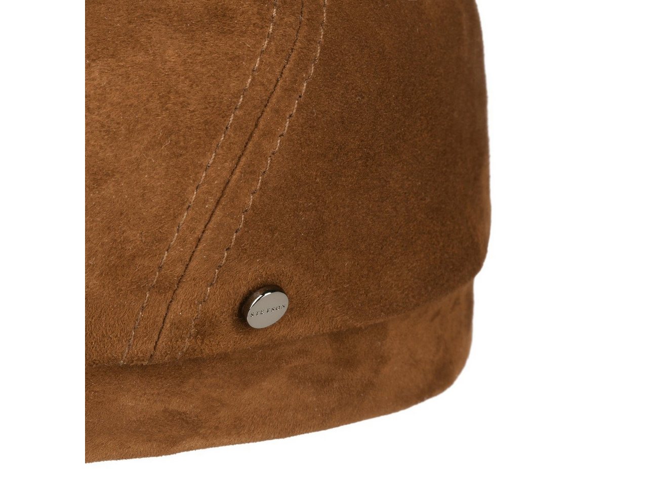 Stetson Flat Cap (1-St) Ledercap mit Schirm, Made in Germany – Bild 4 von 5