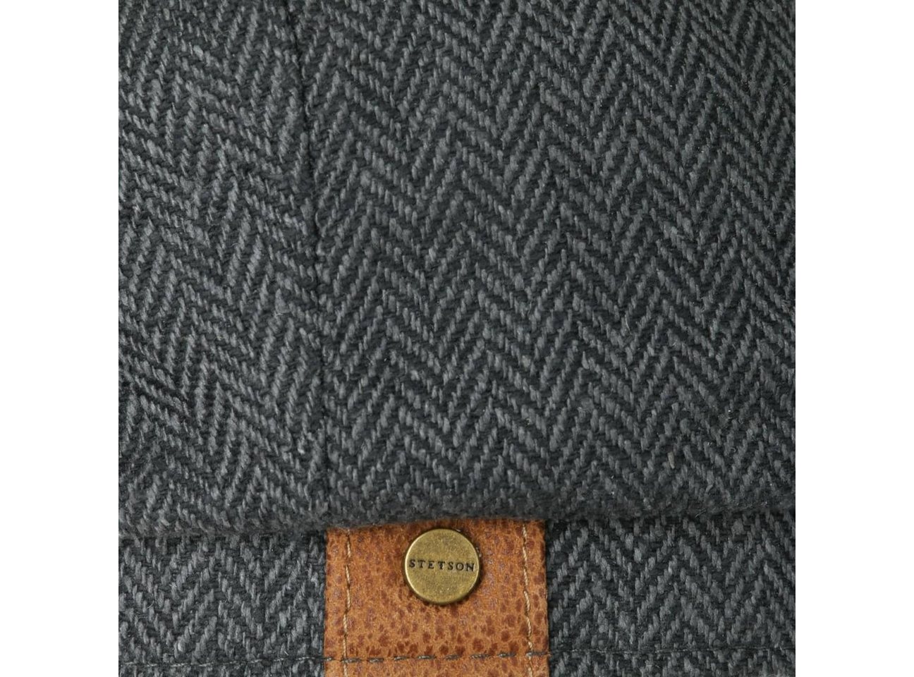 Stetson Flat Cap (1-St) Schiebermütze mit Schirm, Made in the EU – Bild 4 von 5
