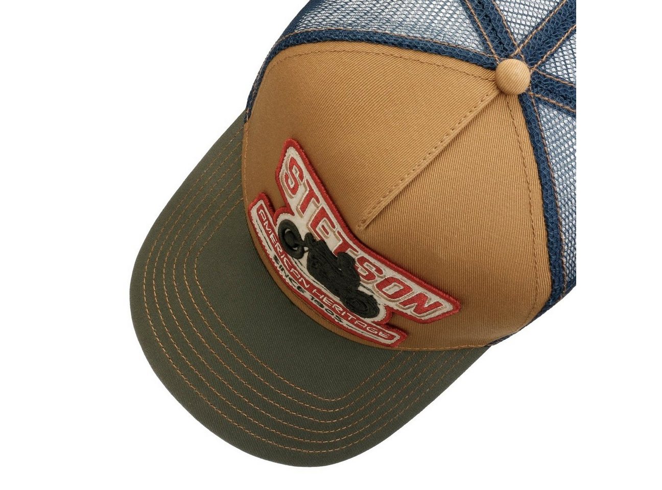 Stetson Trucker Cap (1-St) Basecap Snapback – Bild 2 von 5