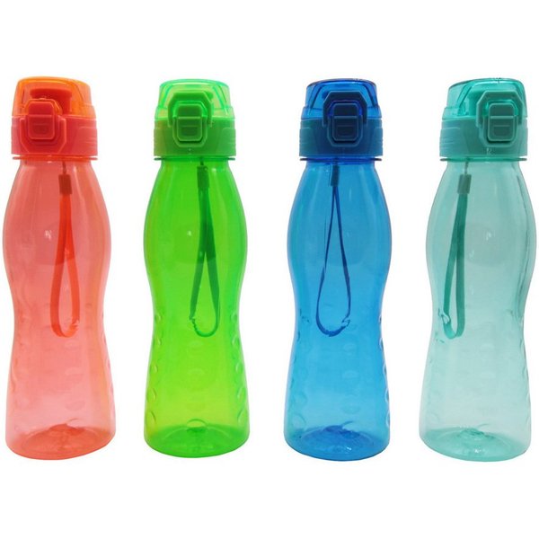 Steuber Trinkflasche Klick-Top Premium 700 ml Freizeit-Trinkflasche in trendigen Farben