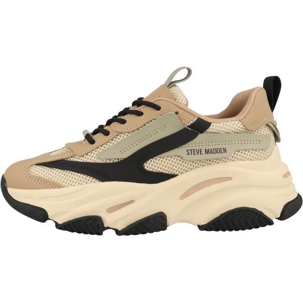 STEVE MADDEN Possession-E Damen Sneaker Turnschuhe, Sportschuhe, Freizeitschuhe, Halbschuhe, Schnürschuhe
