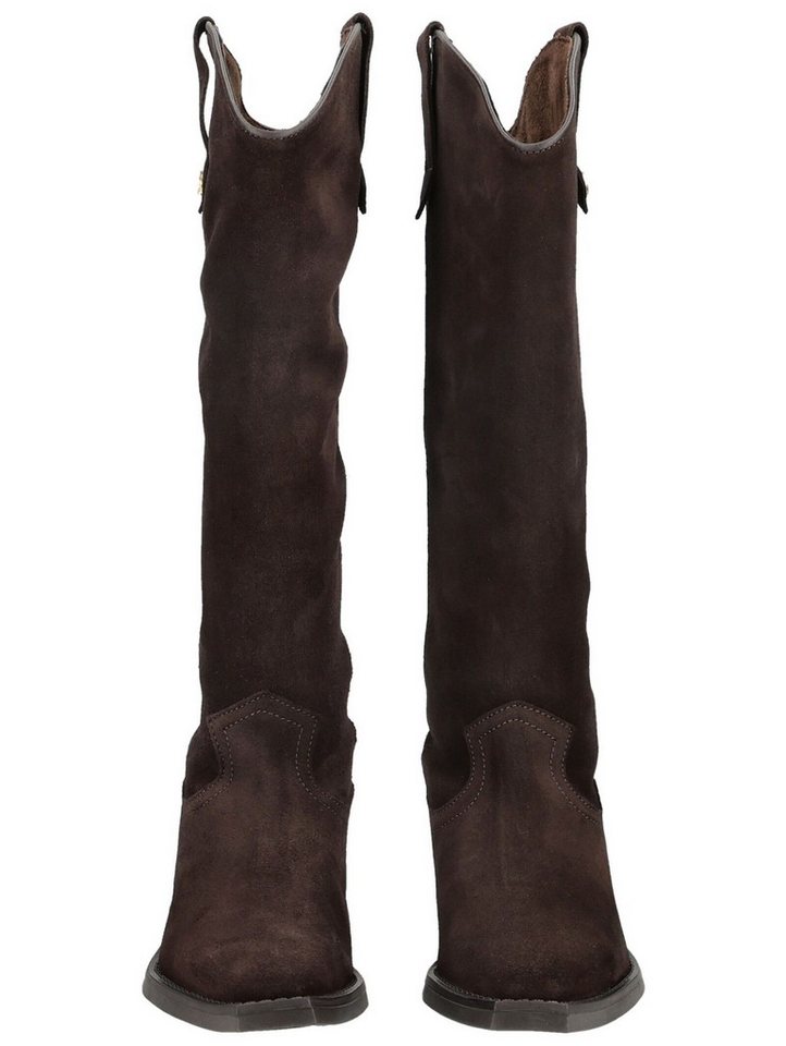 STEVE MADDEN STEVE MADDEN Stiefel Veloursleder Bikerboots – Bild 3 von 5