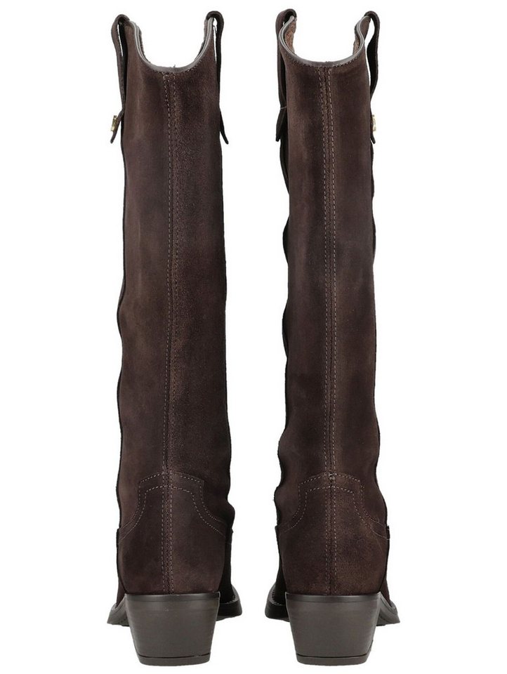 STEVE MADDEN STEVE MADDEN Stiefel Veloursleder Bikerboots – Bild 5 von 5