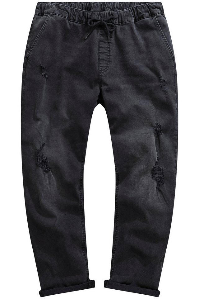 STHUGE 5-Pocket-Jeans Jeans FLEXLASTIC® Denim Destroyed Look Vintage – Bild 2 von 5