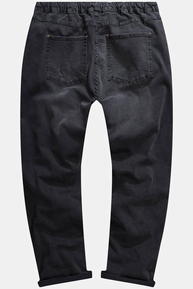 STHUGE 5-Pocket-Jeans Jeans FLEXLASTIC® Denim Destroyed Look Vintage – Bild 5 von 5