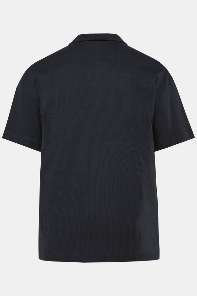 STHUGE Poloshirt Poloshirt Halbarm FLEXLASTIC® oversized Rippjersey – Bild 4 von 4