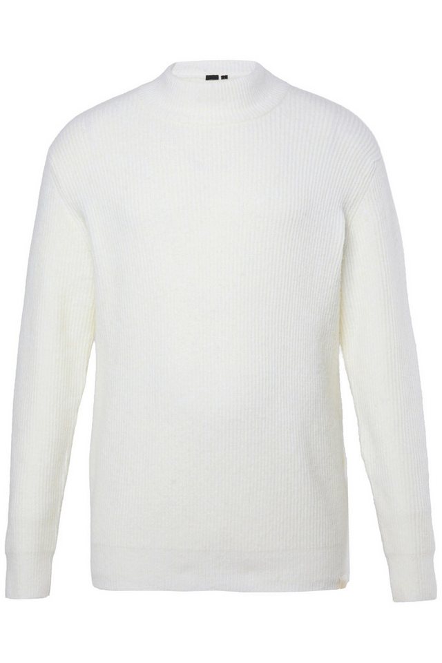 STHUGE Rundhalspullover Pullover lässige Passform hoher Stehkragen – Bild 2 von 4