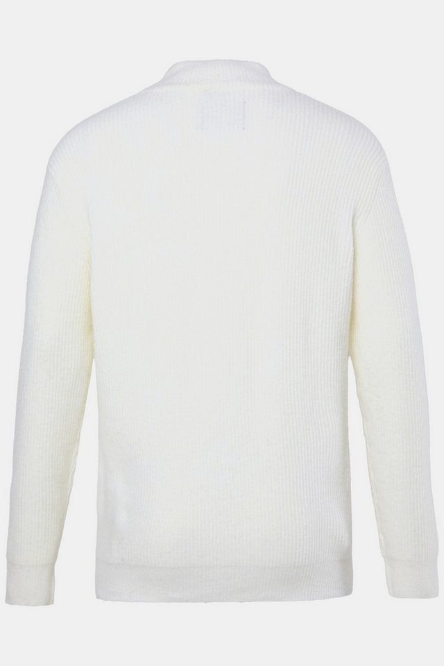 STHUGE Rundhalspullover Pullover lässige Passform hoher Stehkragen – Bild 4 von 4