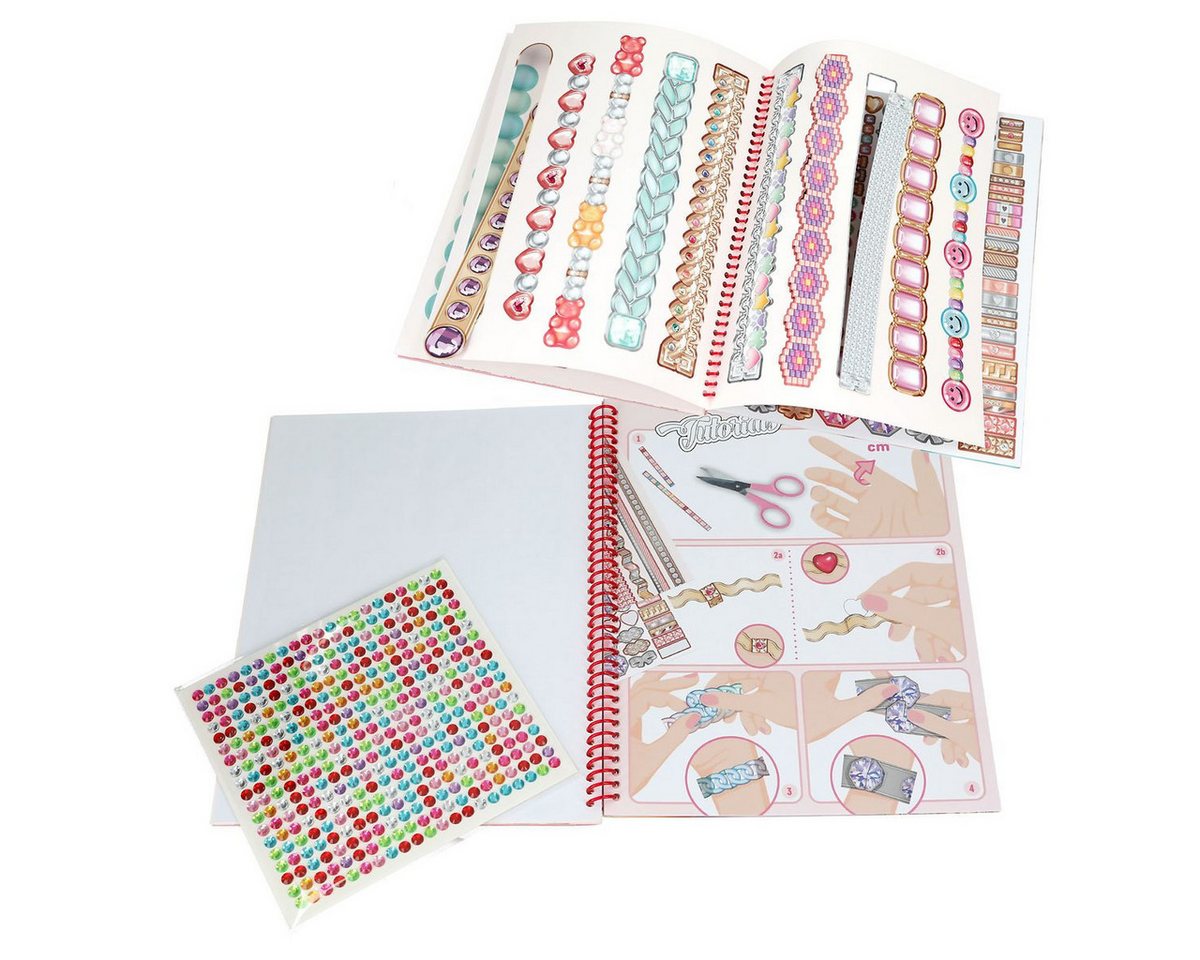 TOPModel Stickerbuch TOPModel Malbuch Create your Bling Bling Schmuck – Bild 3 von 5