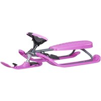 Stiga Lenkschlitten Snow Racer Curve (graphite pink)