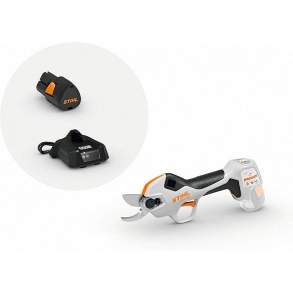 STIHL Akku-Astschere ASA 20, Set mit Akku AS 2 und Ladegerät AL 1