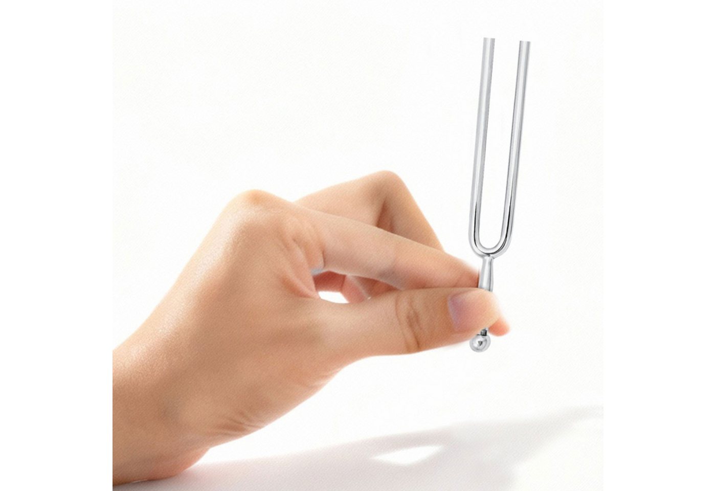 keepdrum Stimmgerät keepdrum Stimmgabel KDTFA 440Hz Ton A1, (Stimmhilfe), für musikalische und esoterische Anwendung – Bild 4 von 5