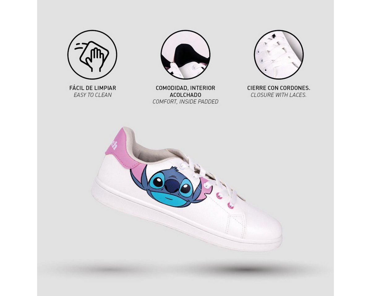 Stitch Sport Schuhe PU Polyester PVC Sohle Sneaker – Bild 4 von 5