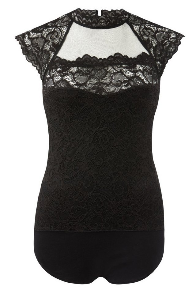 Stockerpoint Blusenbody Blusenbody - ROMY - creme, schwarz – Bild 2 von 4