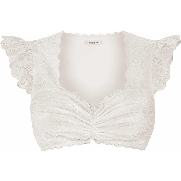 Stockerpoint Dirndlbluse Dirndlbluse Lindsay creme