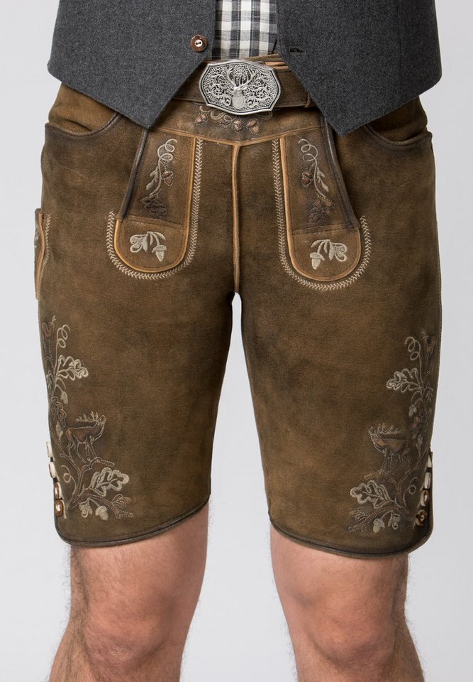 Stockerpoint Trachtenlederhose Bastian – Bild 5 von 5