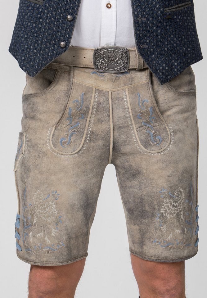 Stockerpoint Trachtenlederhose Leo Bavaria – Bild 5 von 5