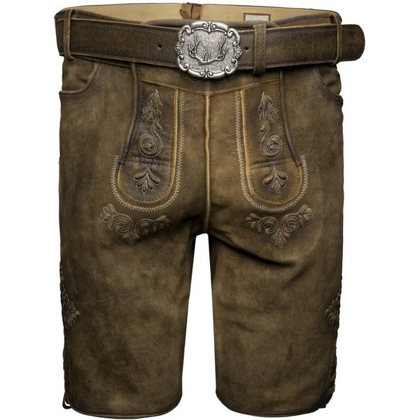 Stockerpoint Trachtenlederhose Sigl Herren (1-tlg) Trachtenlederhose, Trachtenhose, Bayerische Lederhose, Oktoberfest