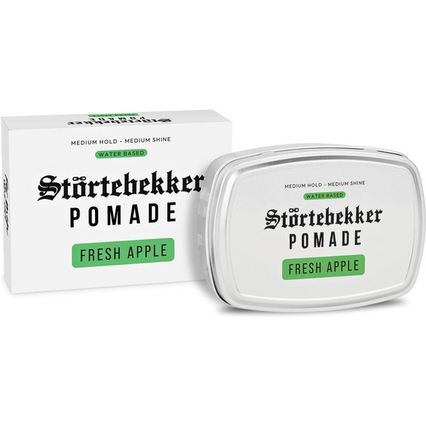 Störtebekker Haarpomade 125ml Herren - Wasserbasierte Pomade, Mittlerer Halt, Mittlerer Glanz - Edles Finish und herrliche Düfte