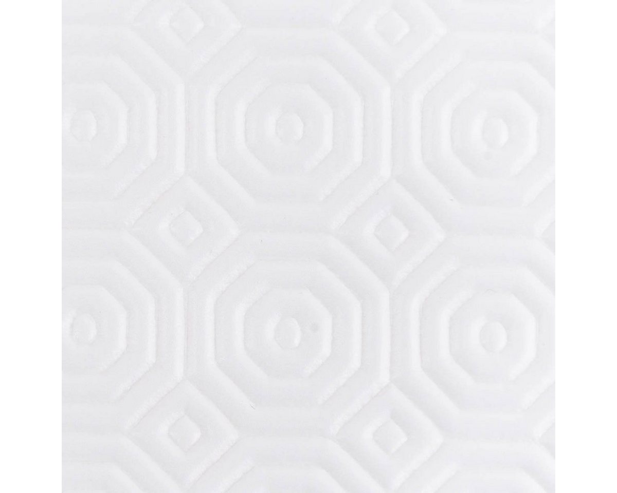 Stoff Tischdeckenunterlage Tischschoner Meterware Molton weiß 140cm, pflegeleicht – Bild 3 von 5
