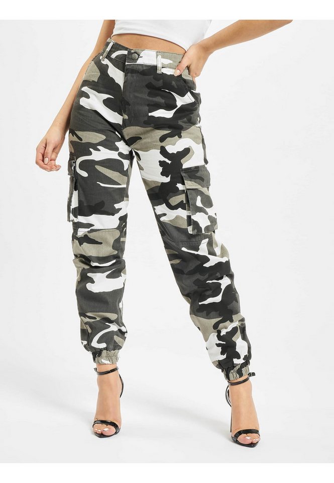 DEF Stoffhose DEF Damen Ruby Cargopants (1-tlg) – Bild 3 von 5