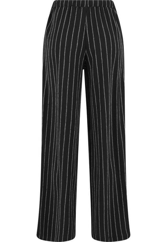 URBAN CLASSICS Stoffhose Urban Classics Ladies Structured Striped Relaxed Fit Pants (1-tlg) – Bild 2 von 5
