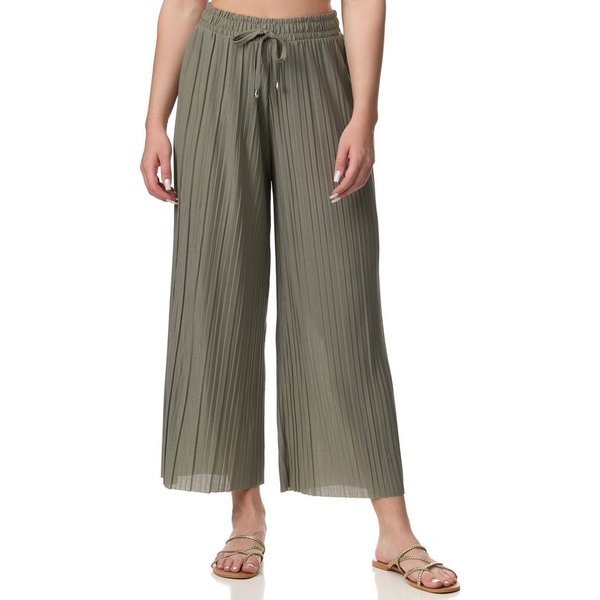 Worldclassca Stoffhose Worldclassca Stoffhose Plissierte Sommer Hose weitem Bein Faltenhose Neue Kollektion - Stilvolle und gemütliche Sommer Mode für Damen