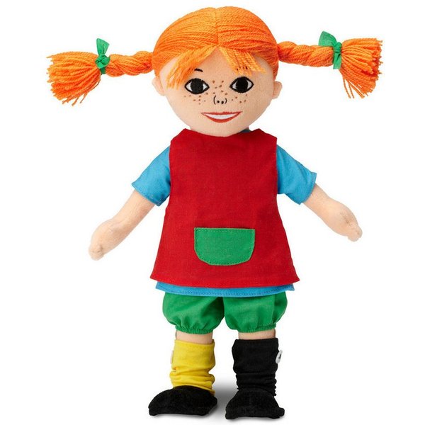 Pippi Langstrumpf Stoffpuppe Pippi Langstrumpf 30 cm Mädchen (1-tlg)