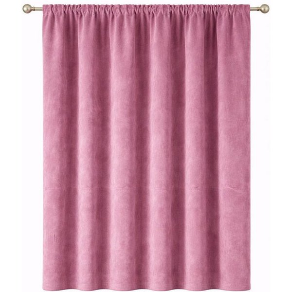 Stoffschmiede Gardine, Velour, Verdunkler, Kräuselband, verdunkelnd