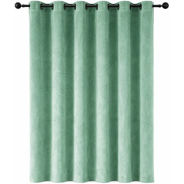 Stoffschmiede Gardine, Velour, Verdunkler, Öse, verdunkelnd