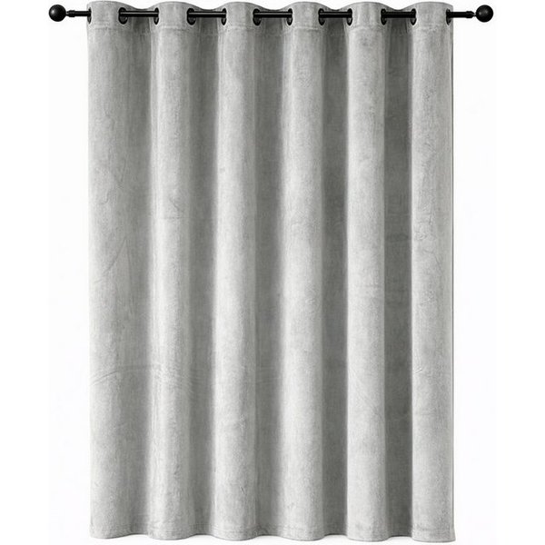 Stoffschmiede Gardine, Velour, Verdunkler, Öse, verdunkelnd