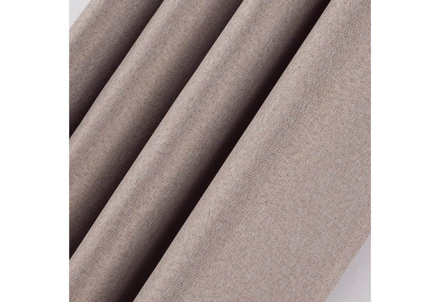 Stoffschmiede Gardine, 140x245cm, Ösen, Blickdicht, versch. Farben, abdunkelnd – Bild 2 von 5