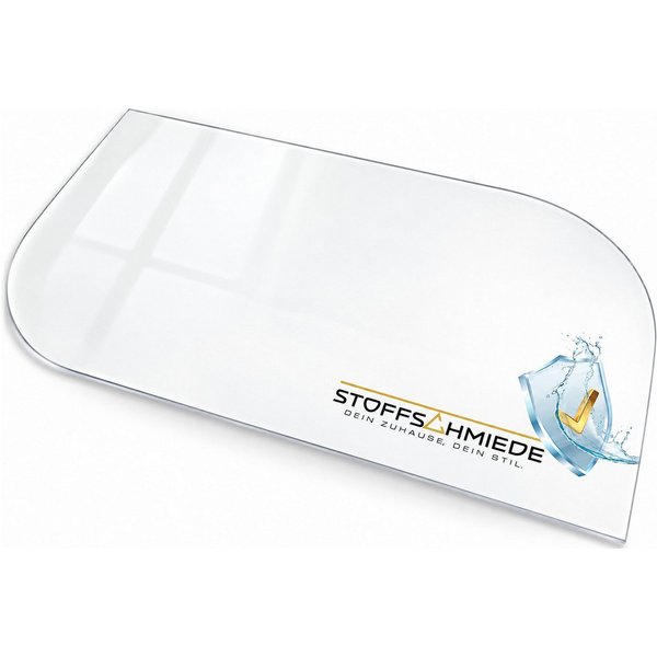 Stoffschmiede Platzset,transparentes Tischset,Tischschutz, abwischbar, mattiert, (6-St), abwaschbar